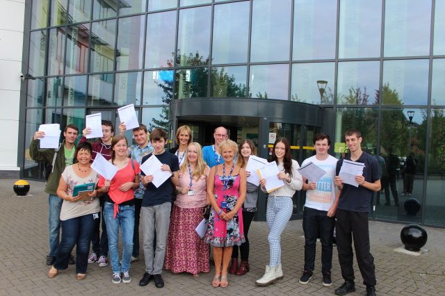 Bracknell and Wokingham College's A-levels class of 2014