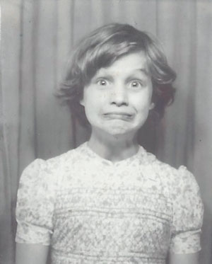 Spielman aged eight