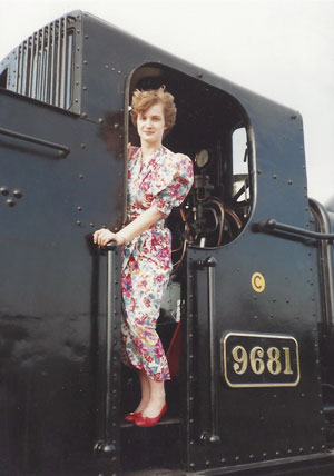 Spielman at Swindon Railway Workshop Ltd, 1990