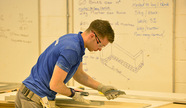 Robert Johnson- Plastering and Dry Wall Systems at Team UK Selection 2015, WorldSkills Sao Paulo 2015