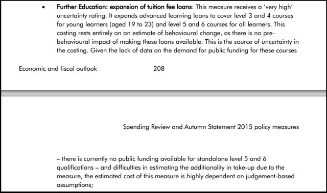 policy costings