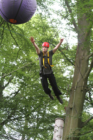 An HMRC Surge and Rapid Response  apprentice takes a leap of faith at the  Brathay challenge