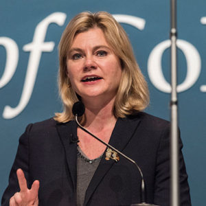 Justine Greening at AoC conference 2016