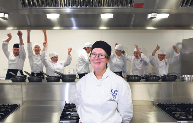 Cornwall College go wild for new £300k training kitchen Cornwall College go wild for new £300k training kitchen
