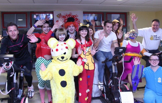 City College Norwich staff get on their bikes to raise money for children in need City College Norwich staff get on their bikes to raise money for children in need