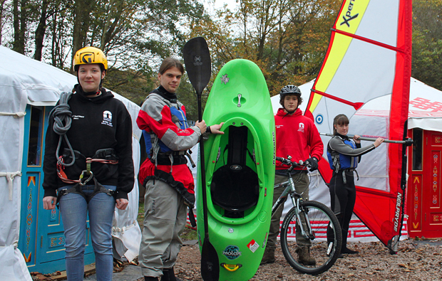 City College Norwich makes trails for new outdoor adventure courses at Eaton Vale City College Norwich makes trails for new outdoor adventure courses at Eaton Vale