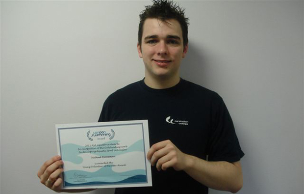 Carshalton College seas success with volunteer award Carshalton College seas success with volunteer award