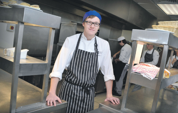 Doncaster College student cooke-ing up a storm after taking to the stage at food fair Doncaster College student cooke-ing up a storm after taking to the stage at food fair