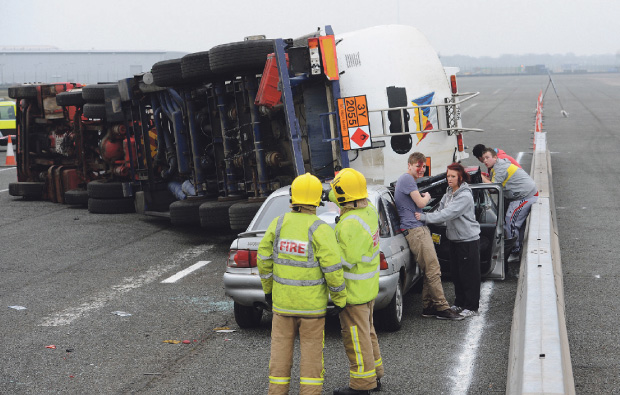 Blackburn College hosts major collision Blackburn College hosts major collision
