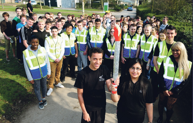Derby College students to aid police and security forces at local Olympic torch relay Derby College students to aid police and security forces at local Olympic torch relay
