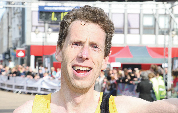 Marathon man at South Cheshire College Marathon man at South Cheshire College