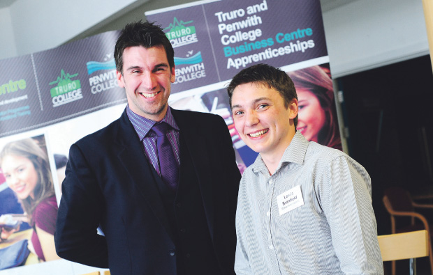 Truro and Penwith College apprenticeship event gets visit from The Apprentice winner Truro and Penwith College apprenticeship event gets visit from The Apprentice winner