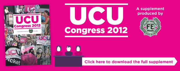UCU Congress 2012 Supplement UCU Congress 2012 Supplement