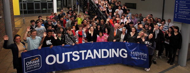 Eastleigh College rated "outstanding" by Ofsted Eastleigh College rated "outstanding" by Ofsted