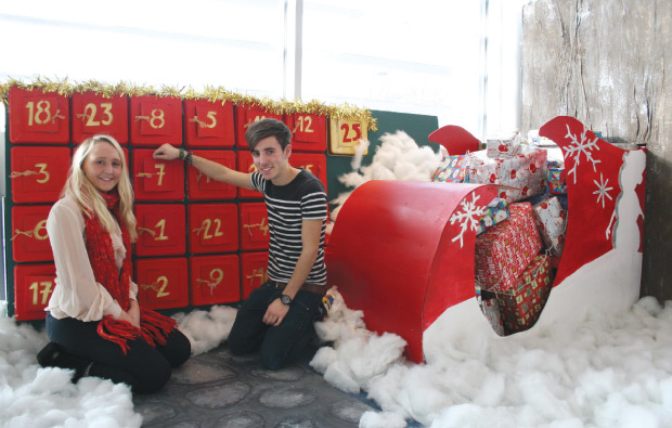 Students become Santa’s little helpers Students become Santa’s little helpers