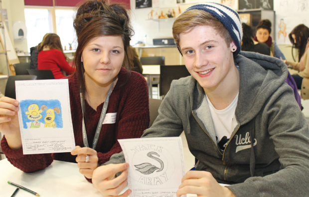 Drawing support for epilepsy charity Drawing support for epilepsy charity