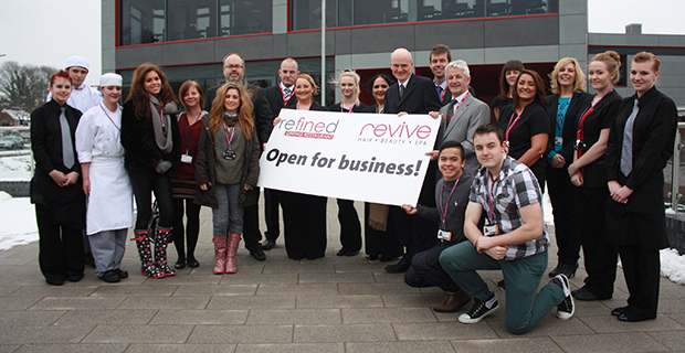 Flagship centre gives learners industry experience Flagship centre gives learners industry experience