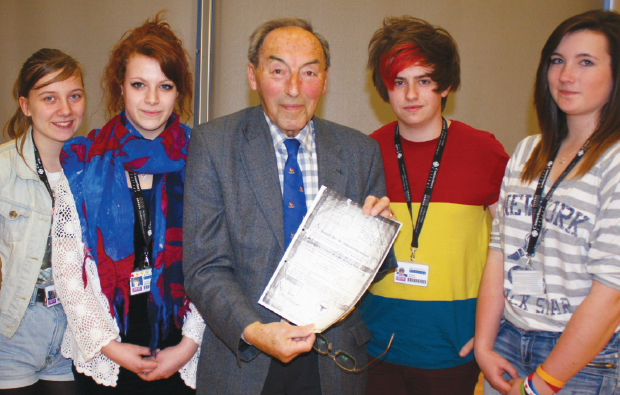 ‘Never again,’ says Holocaust survivor ‘Never again,’ says Holocaust survivor