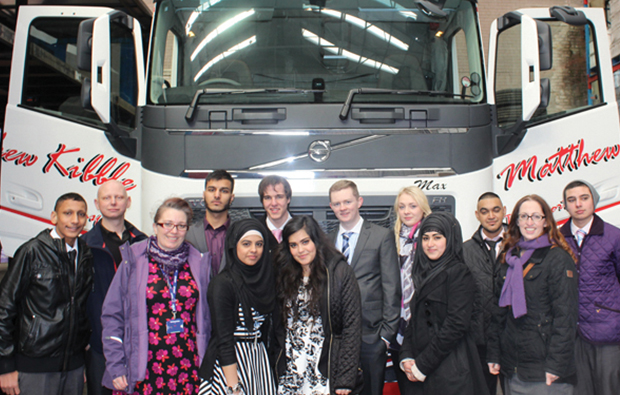 Business students get out on the road Business students get out on the road