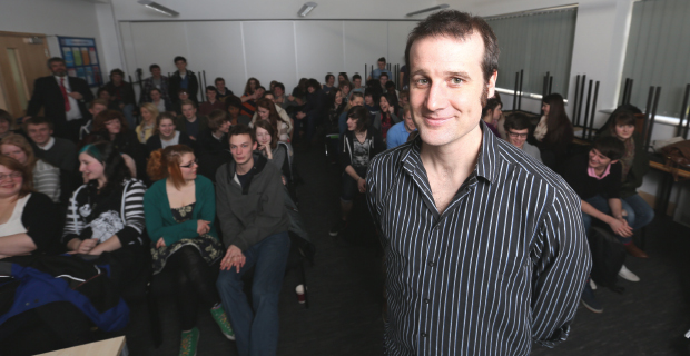 Comedian’s visit adds up to a bit of fun Comedian’s visit adds up to a bit of fun