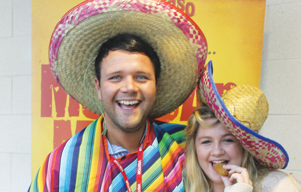 Mexican feast for students Mexican feast for students
