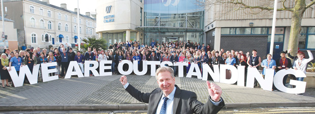 Opposite ends but same Ofsted results joy Opposite ends but same Ofsted results joy