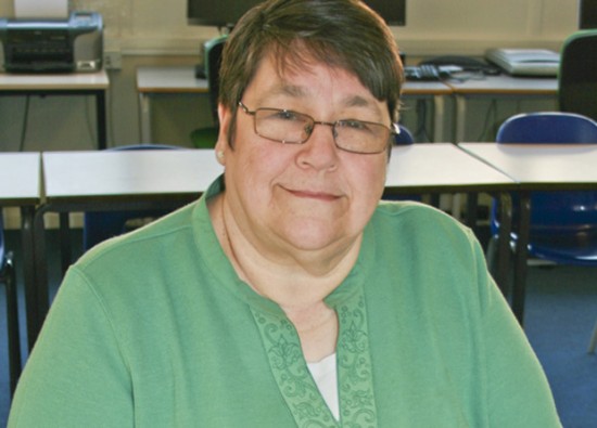 Woman who learned to read aged 60 features on television Woman who learned to read aged 60 features on television