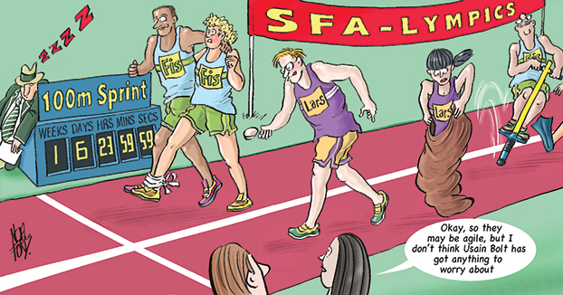 Agency ‘sprints’ to new software finishing line Agency ‘sprints’ to new software finishing line