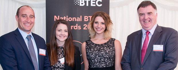 Exeter College treble at BTec Awards Exeter College treble at BTec Awards