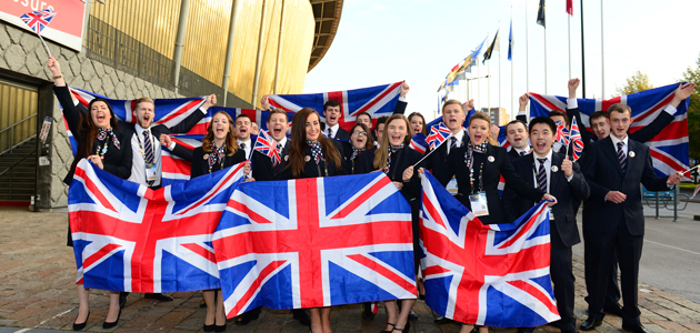 Opening ceremony marks the start of Euro Skills 2014 - come on Team UK Opening ceremony marks the start of Euro Skills 2014 - come on Team UK