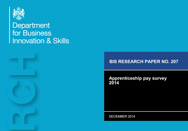 Apprenticeship pay survey report released - with reaction Apprenticeship pay survey report released - with reaction