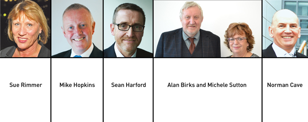 Edition 124: Sue Rimmer, Mike Hopkins, Sean Harford, Alan Birks, Michele Sutton and Norman Cave Edition 124: Sue Rimmer, Mike Hopkins, Sean Harford, Alan Birks, Michele Sutton and Norman Cave
