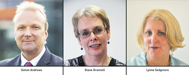 Edition 126: Simon Andrews, Diane Grannell and Lynne Sedgmore Edition 126: Simon Andrews, Diane Grannell and Lynne Sedgmore