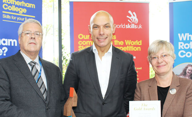 High profile football referee honoured at old college High profile football referee honoured at old college