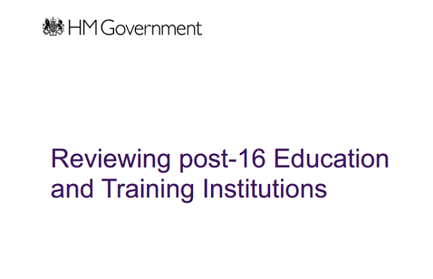 Government reveals college cull plans as it launches national review of post-16 education Government reveals college cull plans as it launches national review of post-16 education