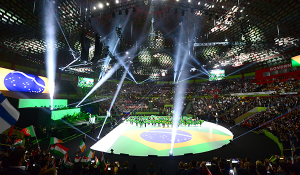'Share the lessons of Sao Paulo,' flag-waving competitors are told as WorldSkills 2015 opens 'Share the lessons of Sao Paulo,' flag-waving competitors are told as WorldSkills 2015 opens