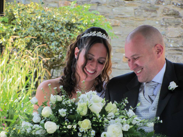 Hairdressing skills put crown on wedding day Hairdressing skills put crown on wedding day