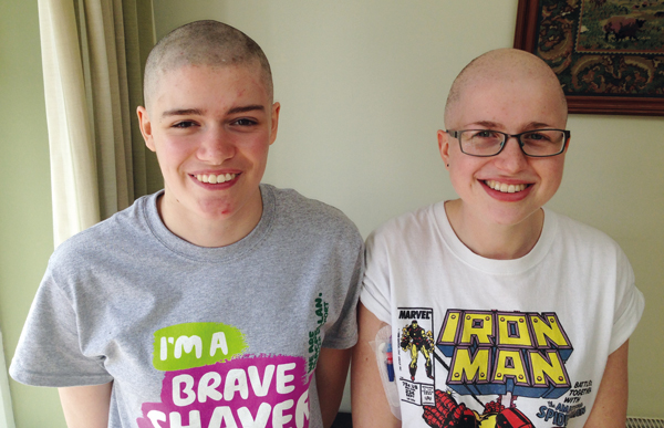 Kathryn lends hair support to friend undergoing chemotherapy Kathryn lends hair support to friend undergoing chemotherapy