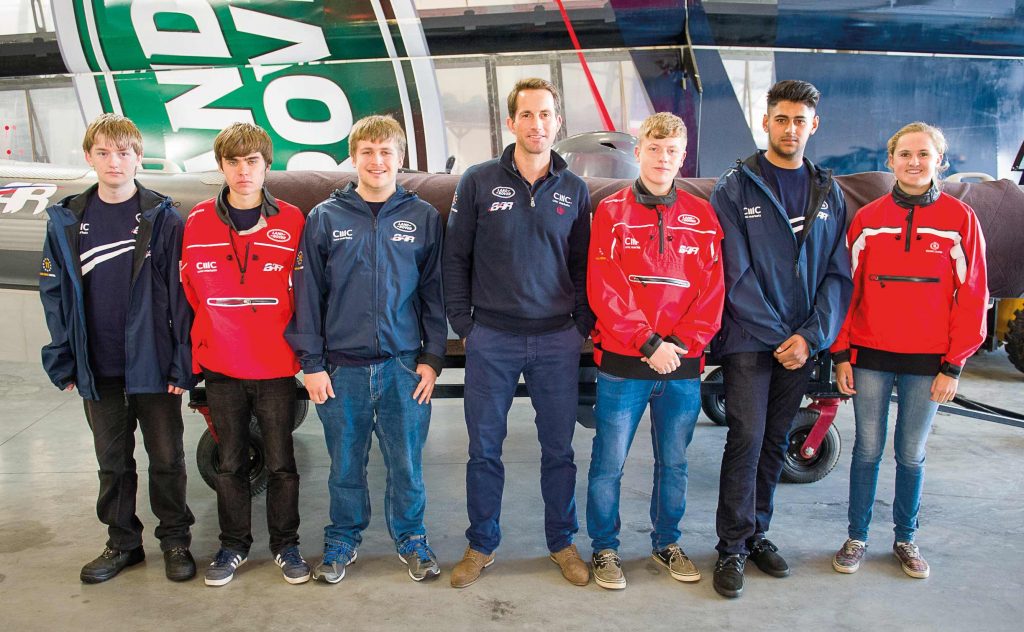 Sir Ben sets learners off on rib-making journey Sir Ben sets learners off on rib-making journey
