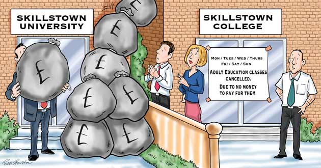 'Boost FE with higher education cash' report from Policy Exchange due 'Boost FE with higher education cash' report from Policy Exchange due