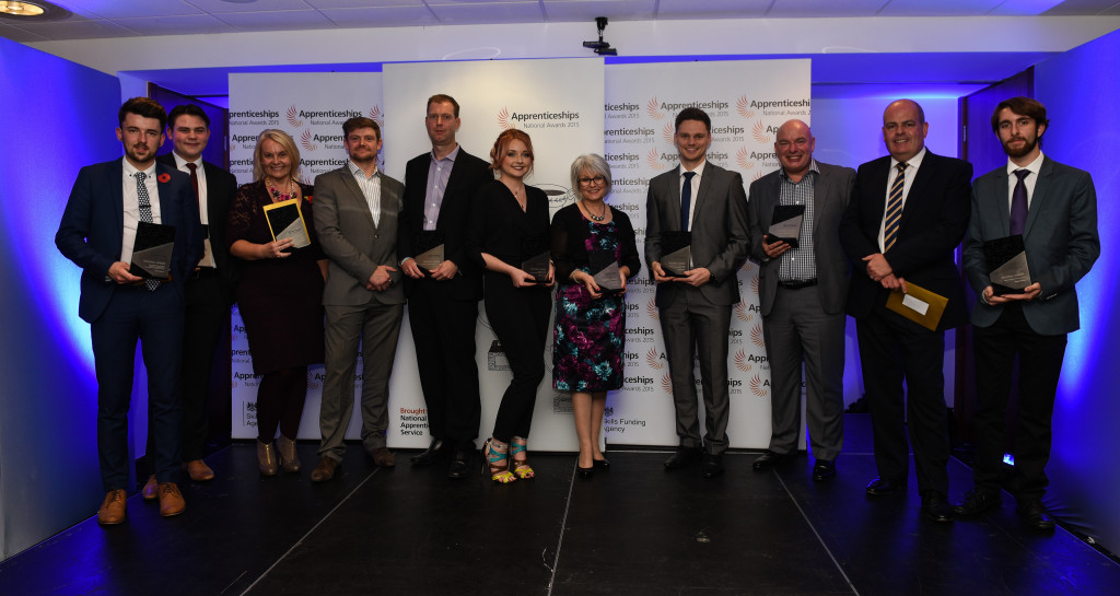 The winners at the East of England awards ceremony | FE Week