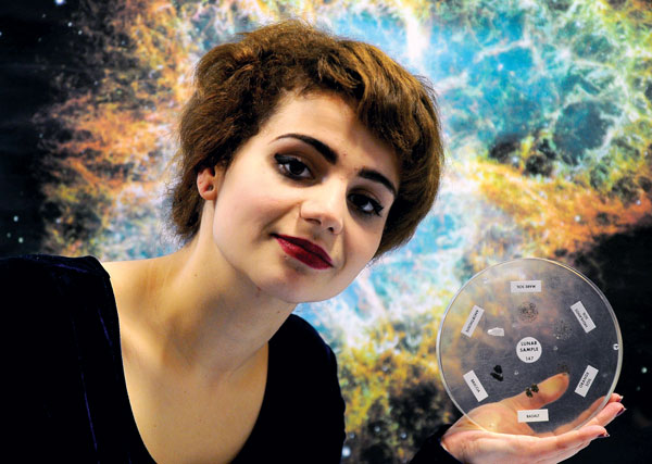 Lift-off for learners with moon rocks Lift-off for learners with moon rocks