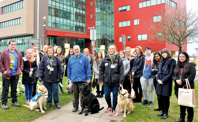 Charity walk for guide dogs Charity walk for guide dogs