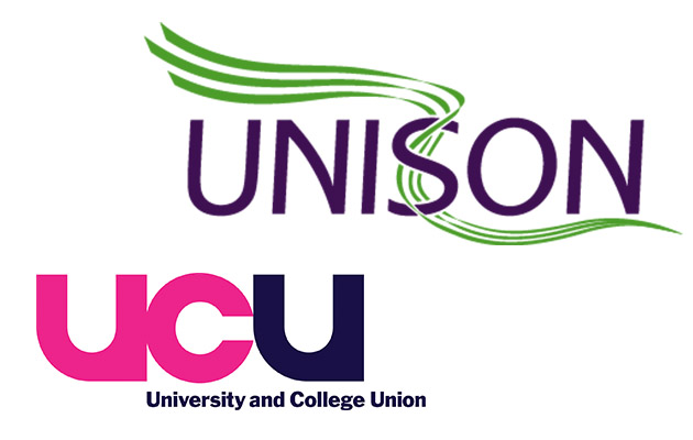 Around 200 colleges hit with joint UCU and Unison strike Around 200 colleges hit with joint UCU and Unison strike