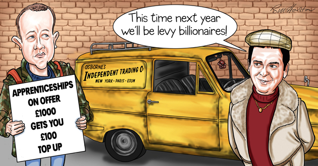 Osborne’s budget reveals 10 per cent levy top-up Osborne’s budget reveals 10 per cent levy top-up