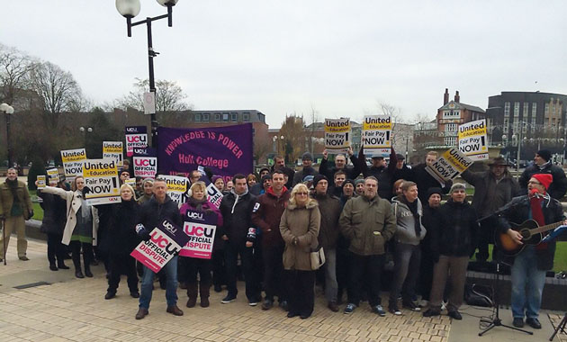 Hull College votes to strike over pay and lesson observation Hull College votes to strike over pay and lesson observation