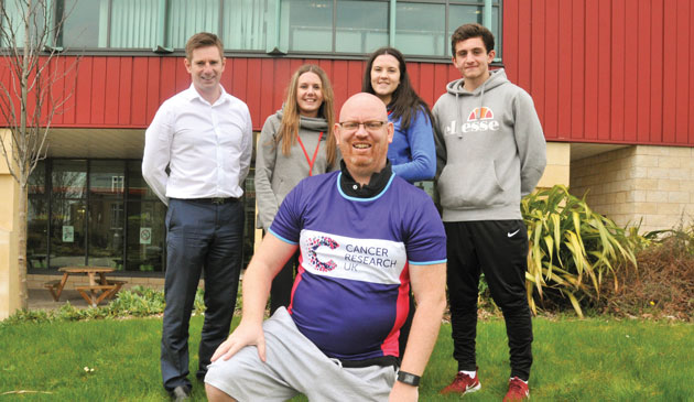 Principal racing for cancer cure Principal racing for cancer cure