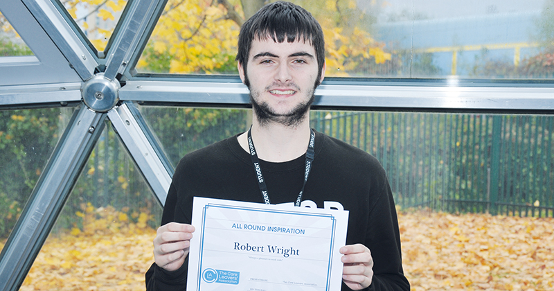 Student crowned 'all-round inspiration' at awards for extensive volunteering work Student crowned 'all-round inspiration' at awards for extensive volunteering work