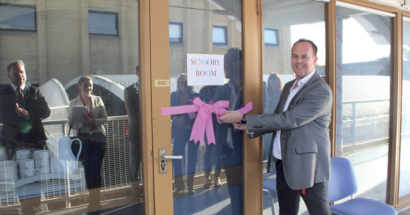 FEATURE: New sensory room will provide an escape for stressed-out students FEATURE: New sensory room will provide an escape for stressed-out students