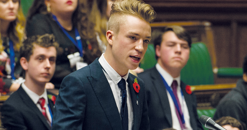 Newcastle student puts parliamentary wheels in motion Newcastle student puts parliamentary wheels in motion